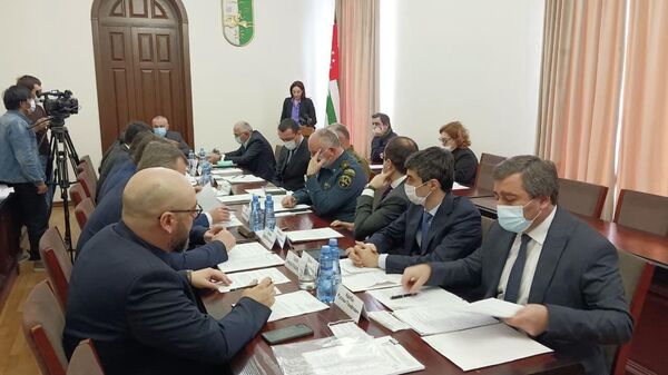 Заседание Кабинета Министров Абхазии - Sputnik Аҧсны