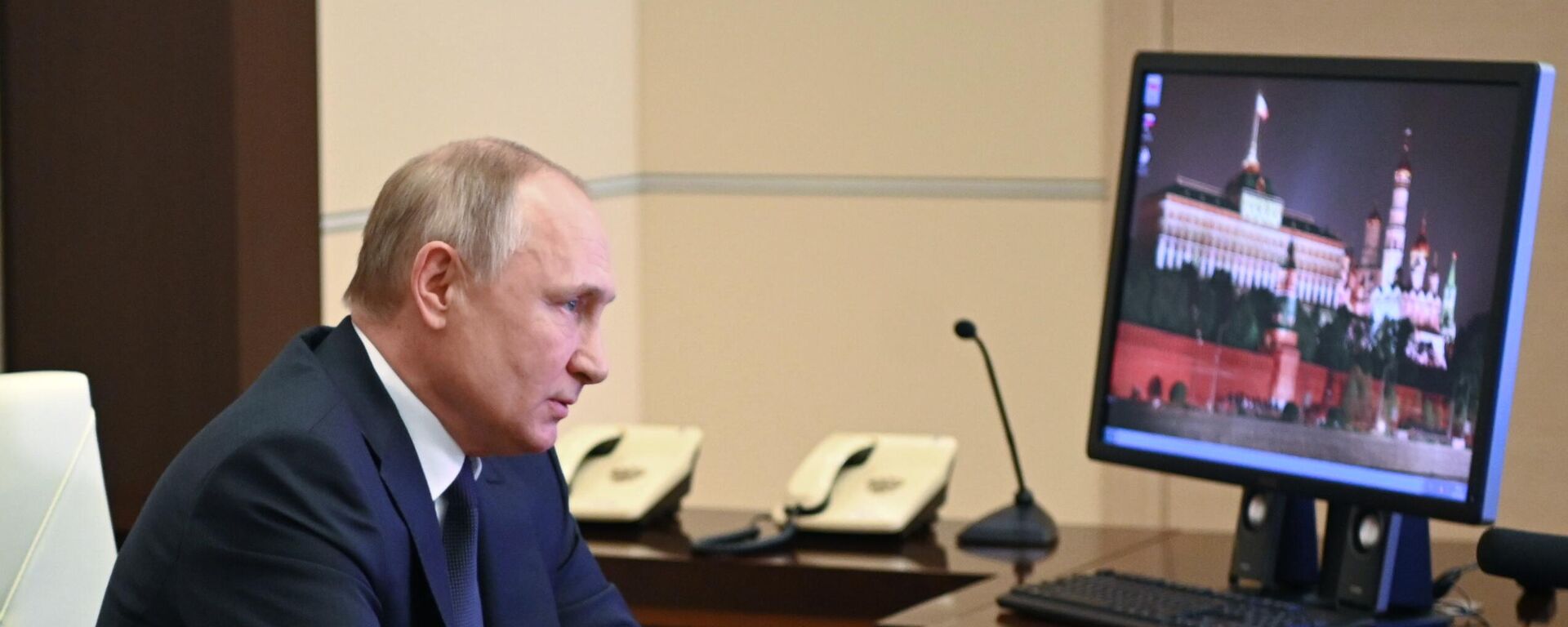 Президент РФ В. Путин провел заседание Совбеза РФ - Sputnik Абхазия, 1920, 03.03.2022