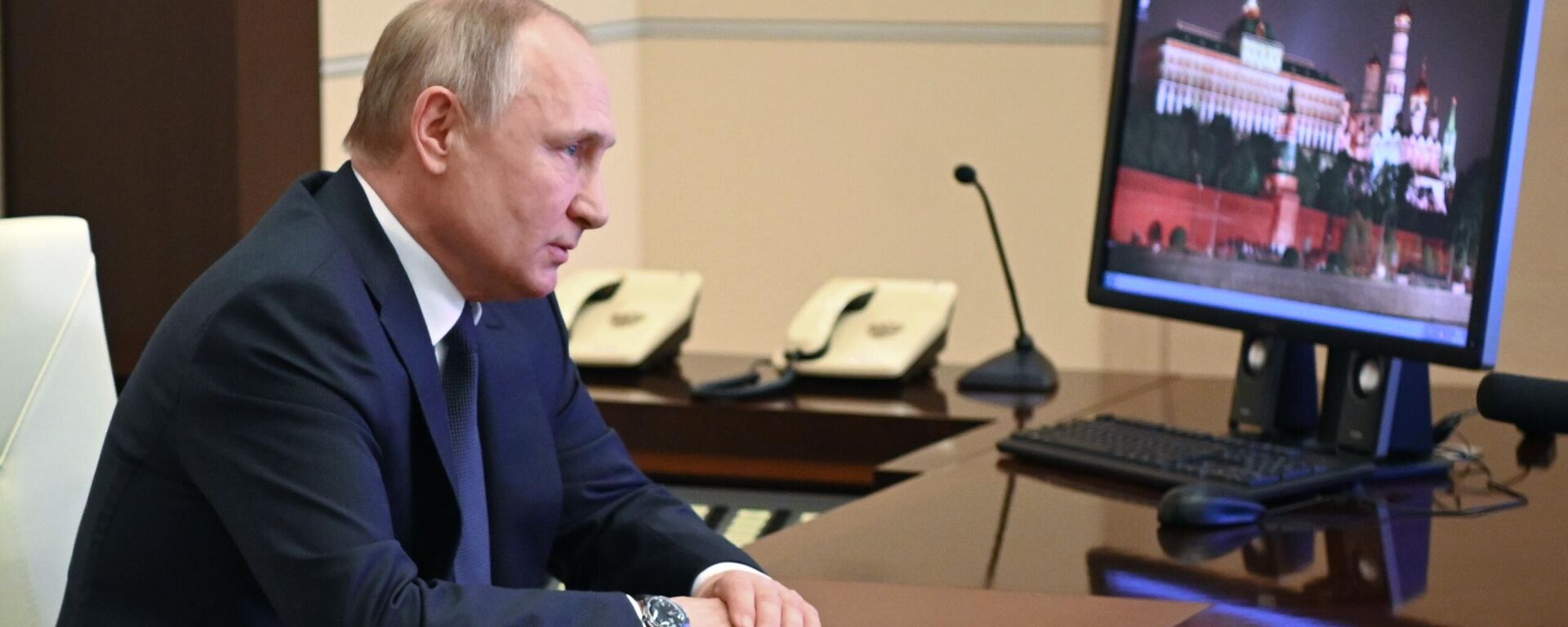 Президент РФ В. Путин провел заседание Совбеза РФ - Sputnik Абхазия, 1920, 06.03.2022
