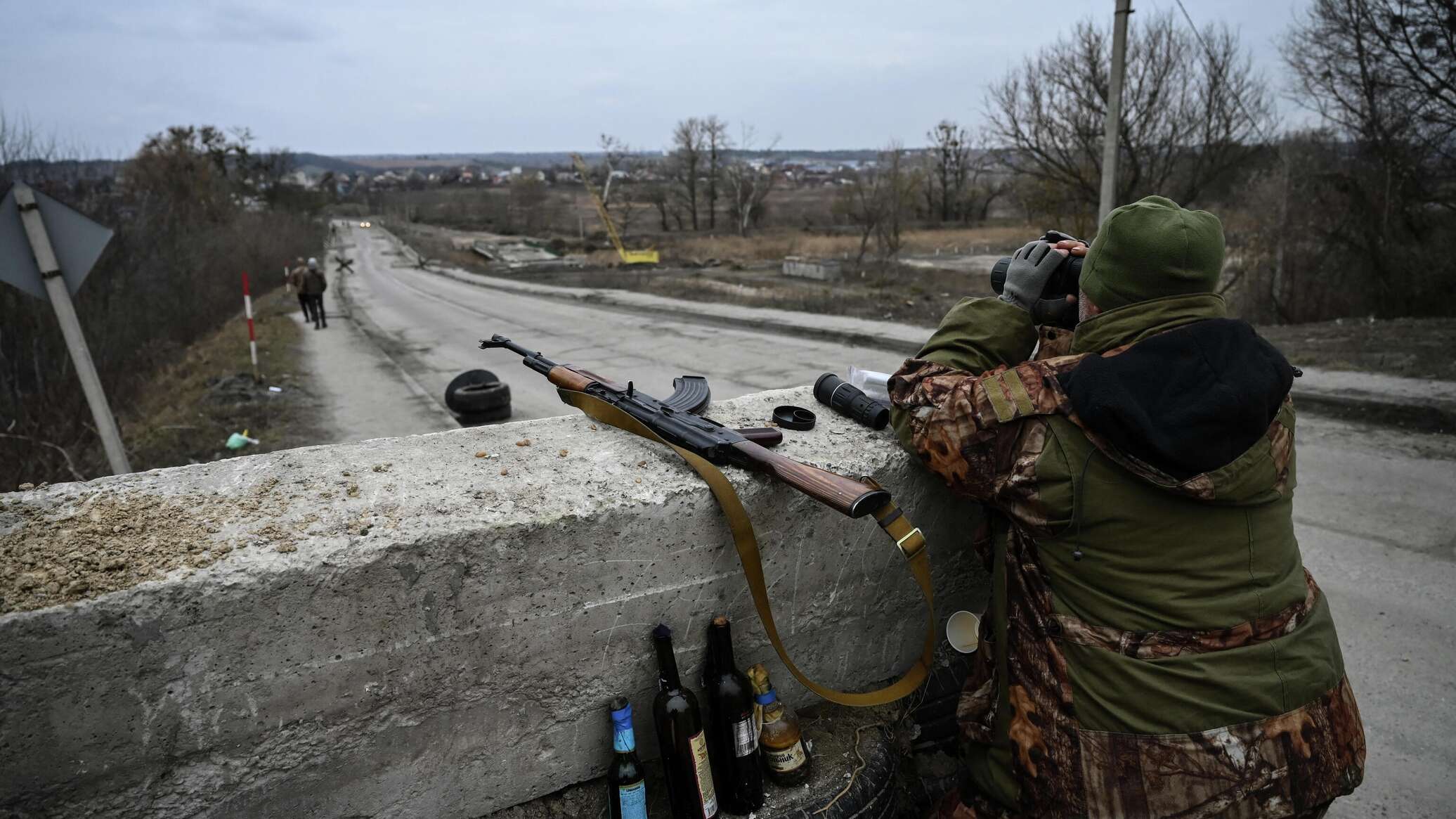 Фото военных действий на донбассе