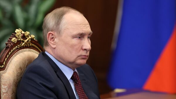 Президент РФ В. Путин провел встречу с главой РСПП А. Шохиным - Sputnik Абхазия