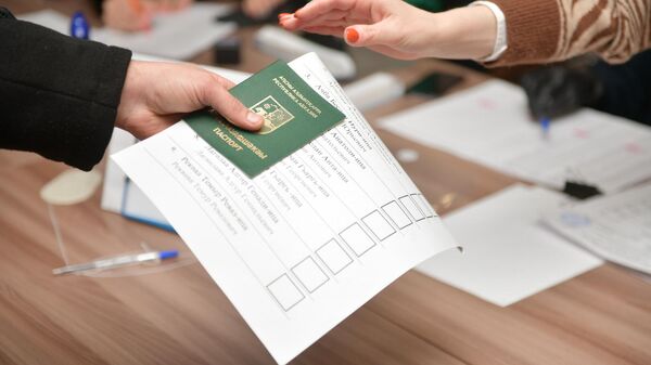 Выборы в Народное Собрание Абхазии - Sputnik Абхазия