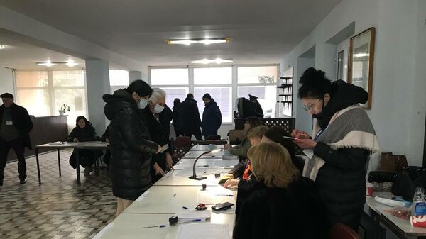 Парламенские выборы в Гудауте - Sputnik Абхазия