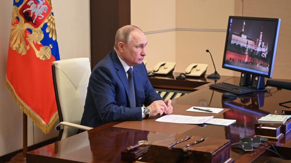 Президент РФ В. Путин  - Sputnik Абхазия