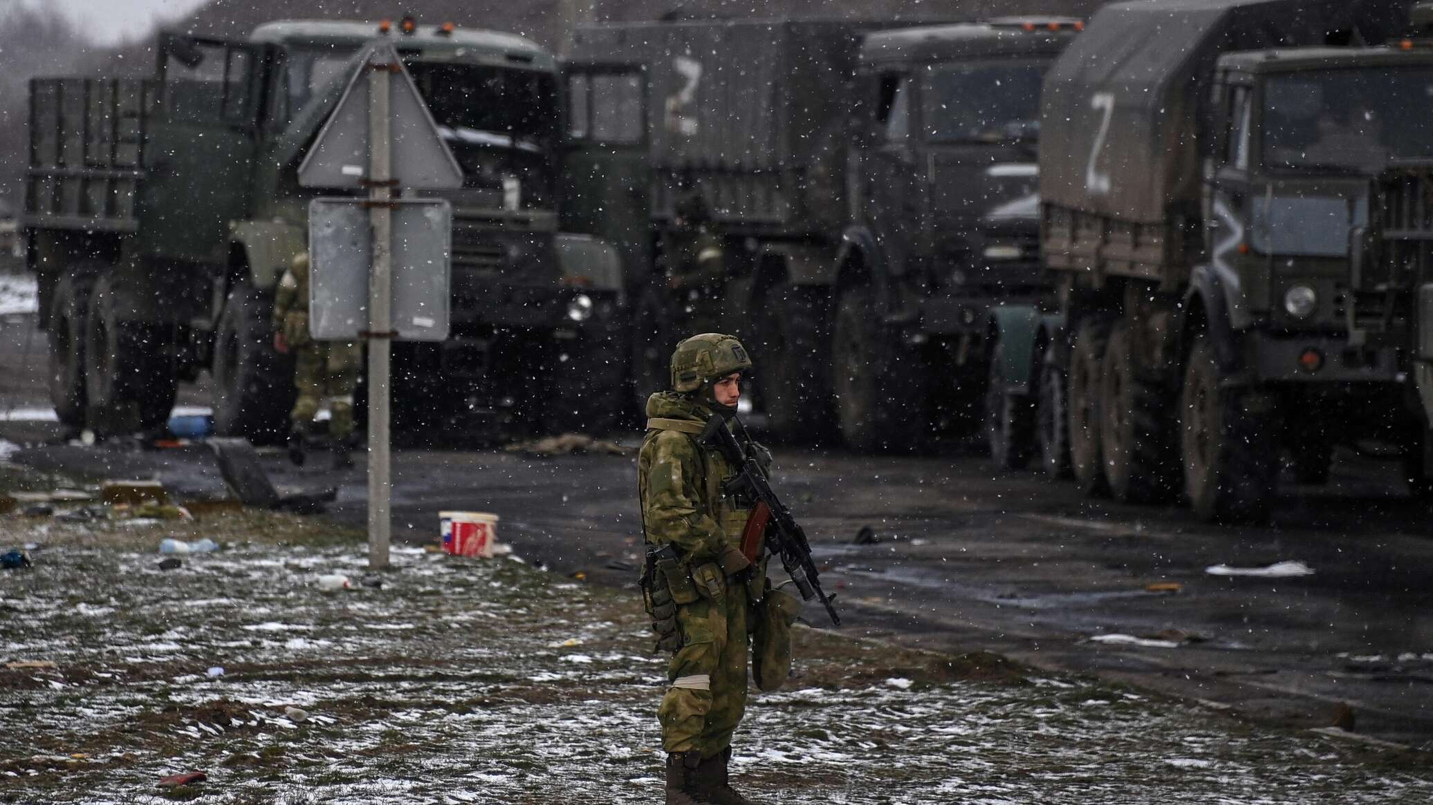 Российские войска заняли город Изюм в Харьковской области Украины -  24.03.2022, Sputnik Абхазия