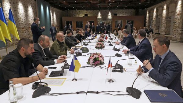 Переговоры России и Украины в Стамбуле - Sputnik Абхазия