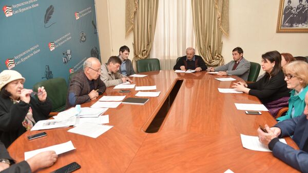 Заседание Союза журналистов Абхазии - Sputnik Абхазия