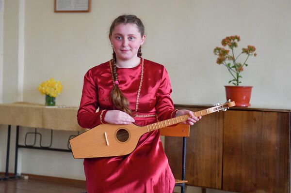 Музыкальный кружок в Абгархукской школе - Sputnik Абхазия