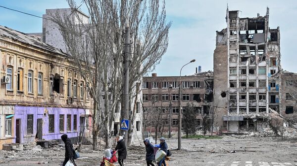 Мариуполь после отступления ВСУ - Sputnik Абхазия
