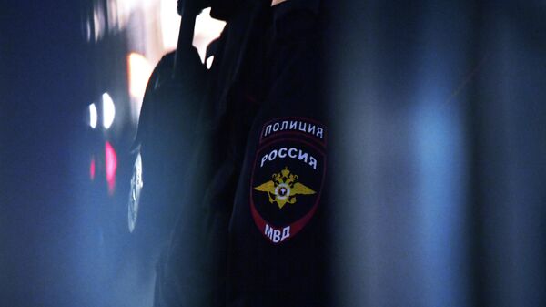 Эмблема на форме сотрудника полиции - Sputnik Аҧсны