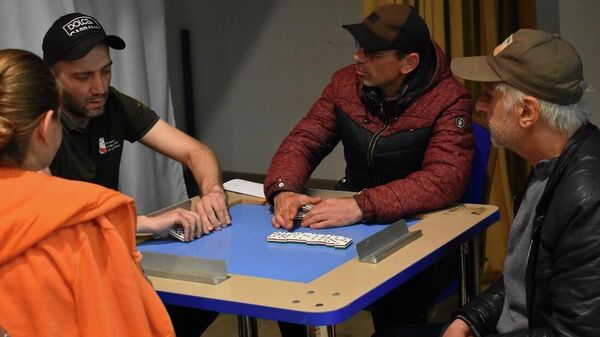 В городе Новый Афон прошел Открытый республиканский турнир по домино - Sputnik Абхазия