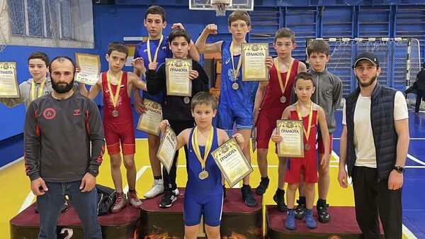 Юные борцы из Абхазии заняли призовые места на соревнованиях в Ставрополе  - Sputnik Аҧсны