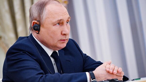 Президент РФ В. Путин встретился с генеральным секретарем ООН А. Гутеррешем - Sputnik Абхазия