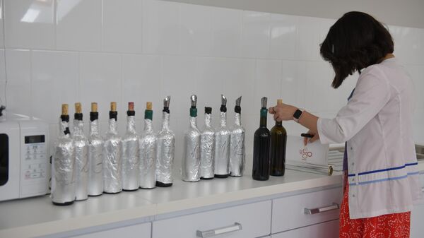 Проверка на качество: как проходит дегустация конкурсных вин - Sputnik Абхазия