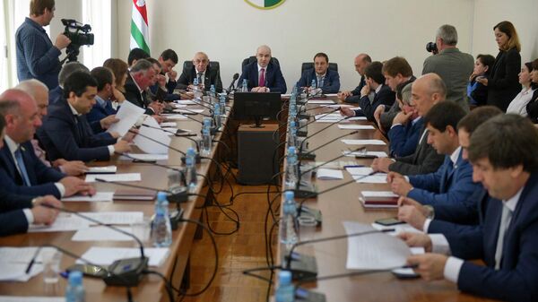 Заседание Парламента РА - Sputnik Абхазия