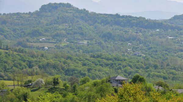 Горный пейзаж села Куланырхуа - Sputnik Абхазия