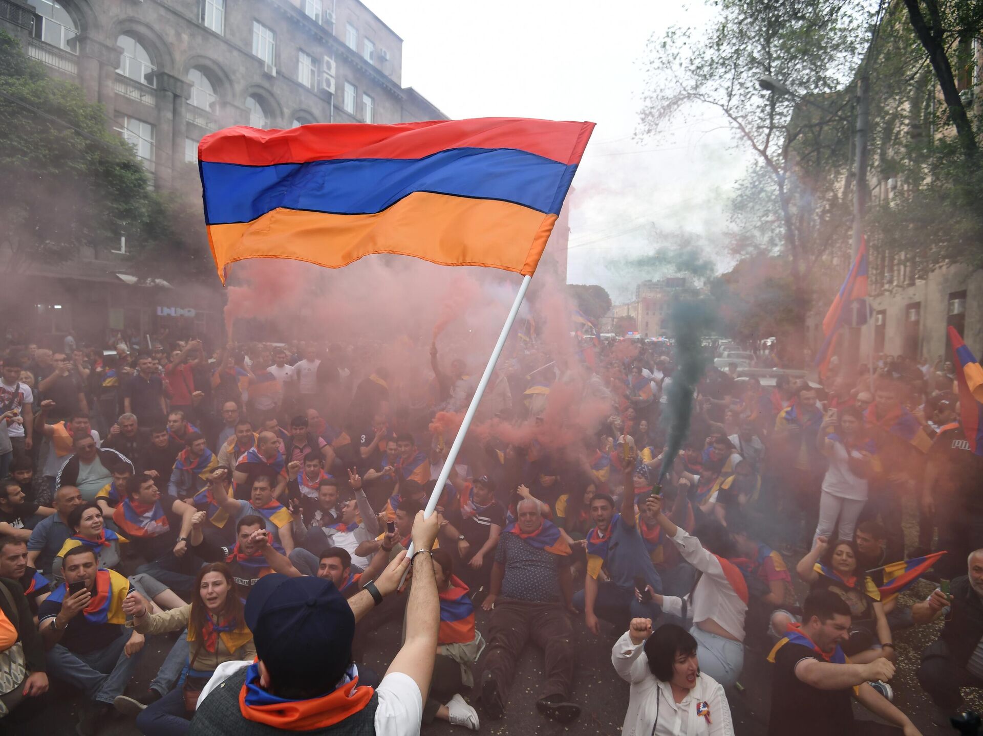 Лидер протестов в Армении анонсировал на субботу акции неповиновения в Ереване и областях