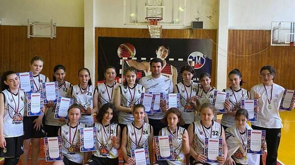 Абхазские баскетболистки стали вторыми на турнире в Туапсе - Sputnik Аҧсны
