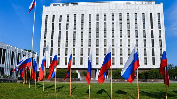 Здание посольства России в Вашингтоне. - Sputnik Абхазия