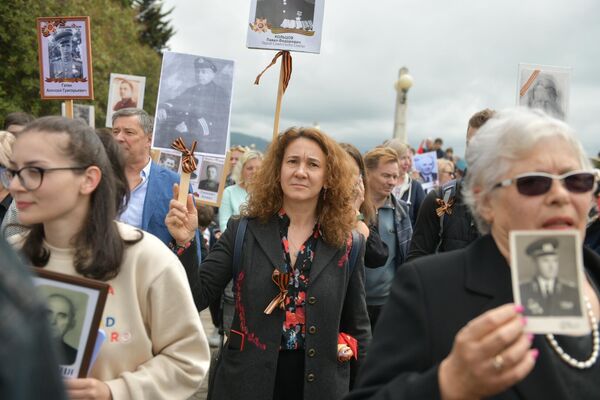 Празднование дня Победы в Сухуме  - Sputnik Абхазия