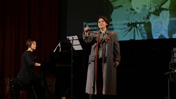 Песни Победы прозвучали в Абхазской госфилармонии - Sputnik Абхазия