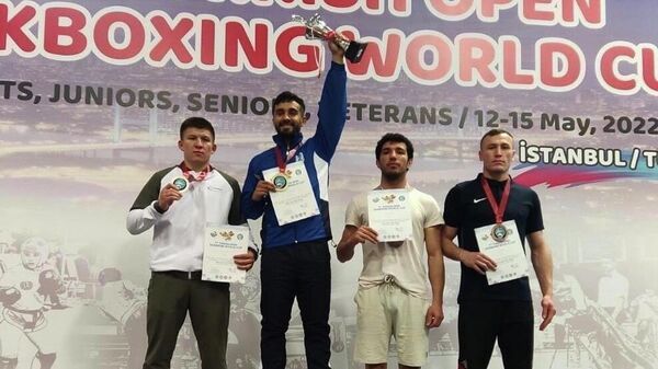 Энвер Бзагуа стал бронзовым призером чемпионата мира по кикбоксингу  - Sputnik Аҧсны