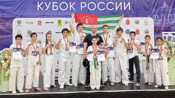 Тхэквондисты из Абхазии выиграли 14 медалей на Кубке России   - Sputnik Абхазия