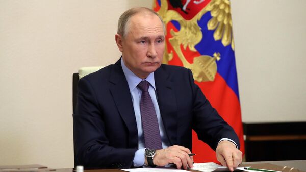 Президент РФ В. Путин провел совещание о текущей ситуации в нефтегазовом секторе - Sputnik Аҧсны
