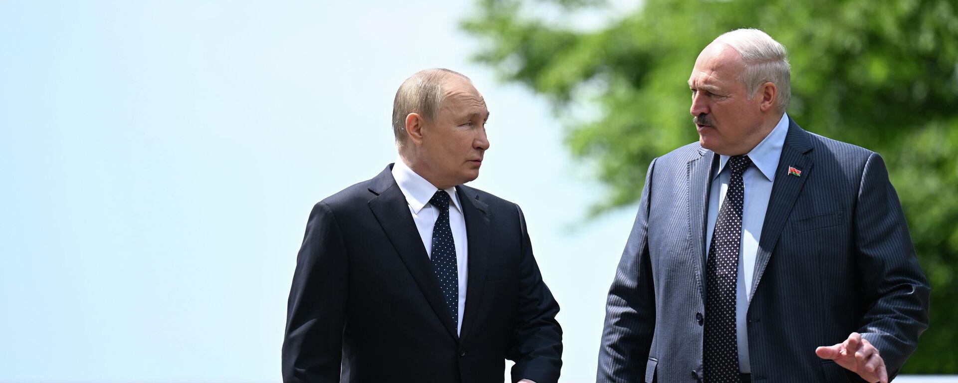 Переговоры президента РФ В. Путина с президентом Белоруссии А. Лукашенко - Sputnik Абхазия, 1920, 24.06.2023