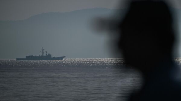 Турецкий военный корабль  - Sputnik Абхазия