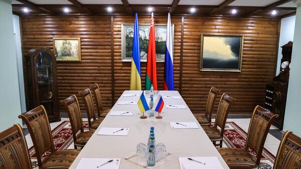 Российско-украинские переговоры в Белоруссии - Sputnik Абхазия