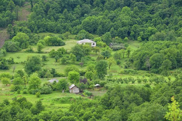 Пейзажи села Абгархук - Sputnik Абхазия