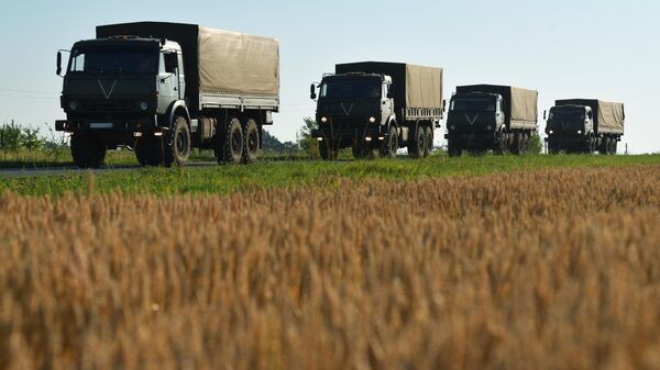 Доставка боеприпасов в зону спецоперации - Sputnik Абхазия