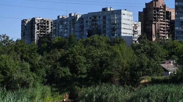 Разрушенные здания в Мариуполе - Sputnik Абхазия