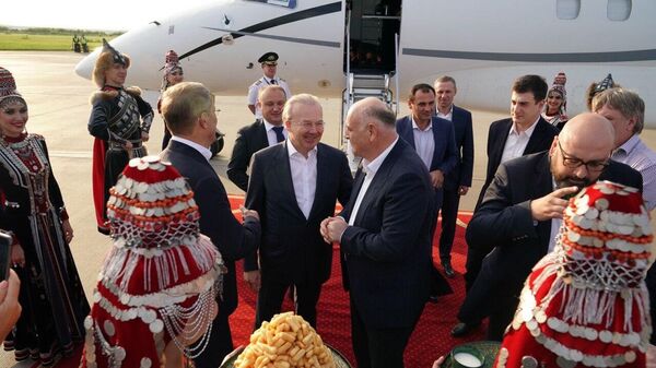 Президент Аслан Бжания прибыл в Уфу - Sputnik Аҧсны