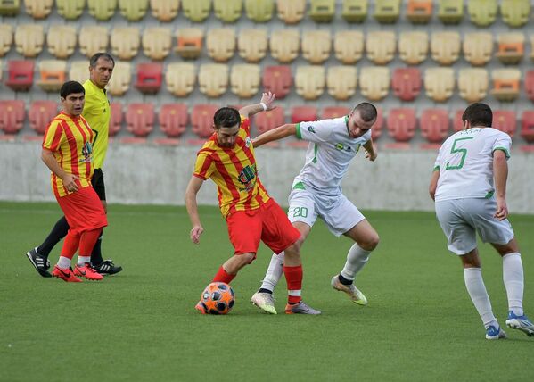 Абхазские футболисты одержали победу со счетом 4:2. - Sputnik Абхазия
