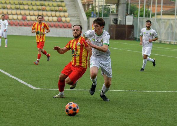 В рамках чемпионата абхазская команда провела уже 12 игр, на счету 8 побед, две ничьи и два поражения. - Sputnik Абхазия