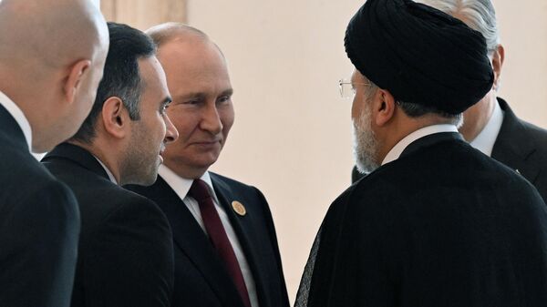 Президент РФ В. Путин принял участие в шестом Каспийском саммите - Sputnik Абхазия