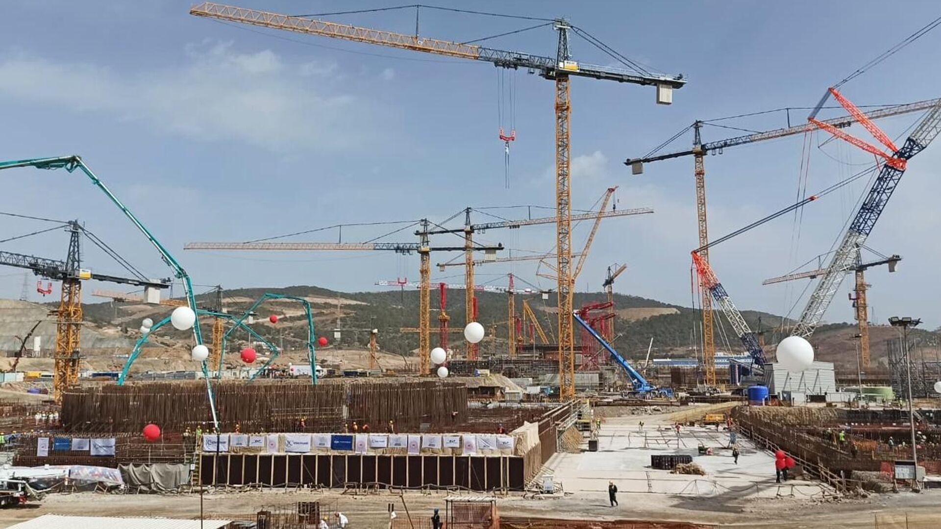 Начало строительства третьего блока АЭС Аккую в Турции - Sputnik Абхазия, 1920, 21.07.2022