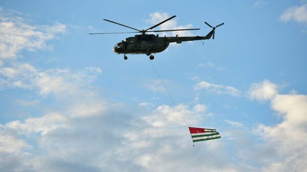Празднование Дня национального флага Абхазии в Сухуме - Sputnik Аҧсны