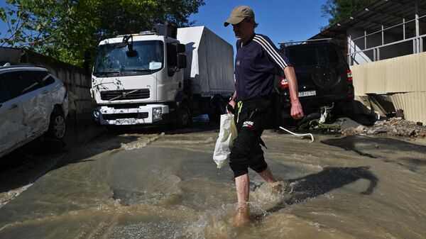 Сочи затопило после обильных ливней - Sputnik Аҧсны