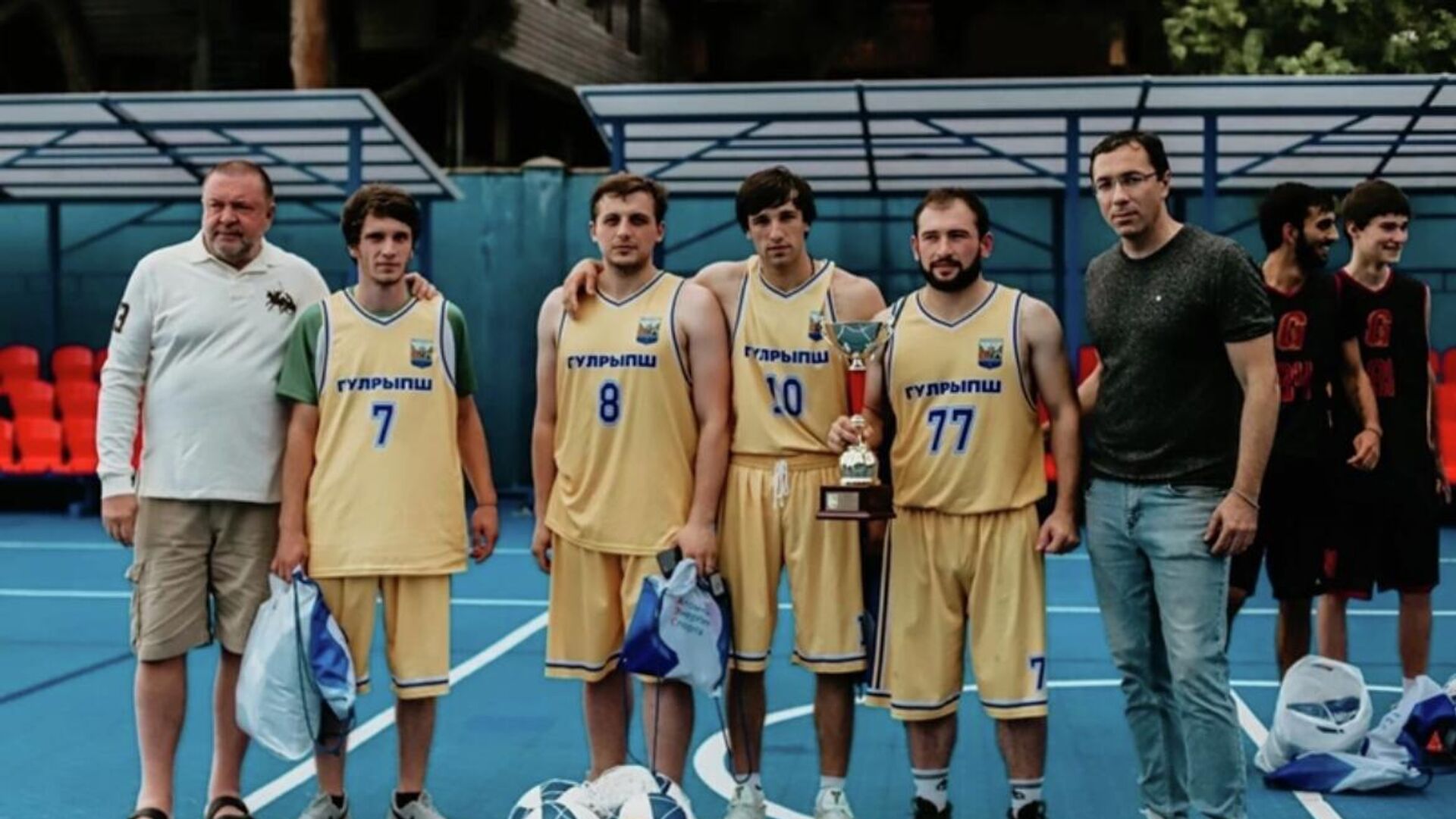 Баскетбольная команда из Дранды - Sputnik Абхазия, 1920, 25.07.2022
