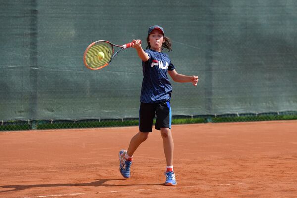 Тренировка теннисного клуба - Король - Sputnik Абхазия