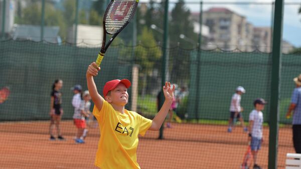 Тренировка теннисного клуба - Король - Sputnik Аҧсны