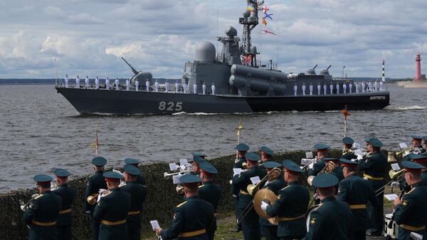 Генеральная репетиция парада ко Дню ВМФ - Sputnik Аҧсны