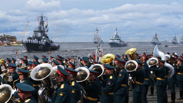 Генеральная репетиция парада ко Дню ВМФ - Sputnik Абхазия