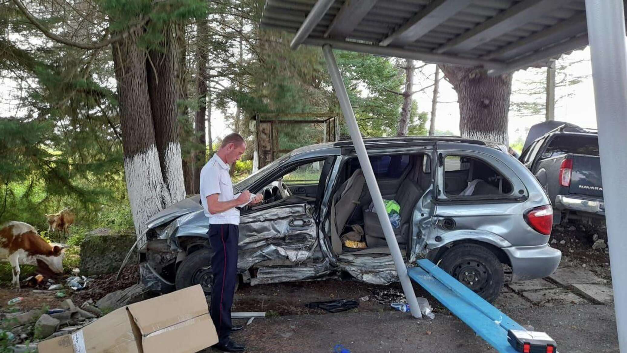 Два человека пострадали в аварии Очамчырском районе - 13.08.2022, Sputnik Абхази