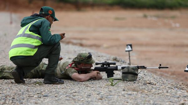 Конкурс Снайперский рубеж в Венесуэле - Sputnik Абхазия