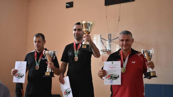 Победители 14-го турнира по настольному теннису в Сухуме - Sputnik Аҧсны