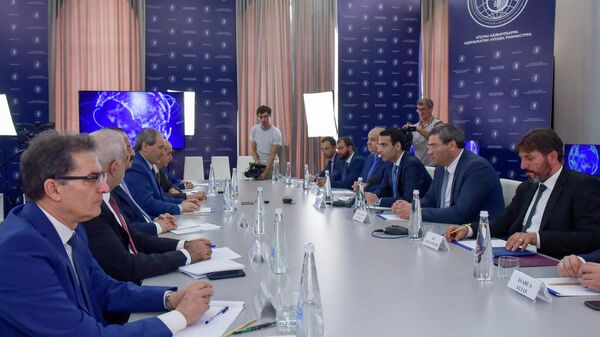 Подписан Меморандум о политических консультациях между Абхазией и Сирией - Sputnik Абхазия